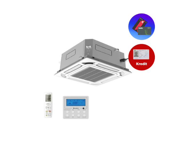 Gree GUD85W1/NHB-S / GUD85T1/B-S – 30000 BTU Kasset Tipli İnverter Split Kondisioner | Enerjiyə Qənaətli R32 | Kreditlə Alış