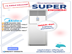 Midea sütun tipli kondisioner